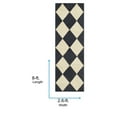 thumbnail image 6 of Livabliss x Vivir Isaac Modern Geometric Runner Area Rug, 2'6" x 8', Charcoal/Beige, (3' x 8'), 6 of 7