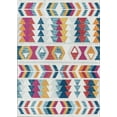 thumbnail image 2 of Rugs America Mika MO50B Ginger Lemon Geometric Contemporary Multi Area Rug, 5'x7'6", 2 of 7