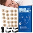 thumbnail image 1 of Tiras Nasales Magnética, 30Pcs Tiras Nasales Antironquidos, Dilatador Nasal Magnetico, Reducción de Ronquidos, 1 of 7
