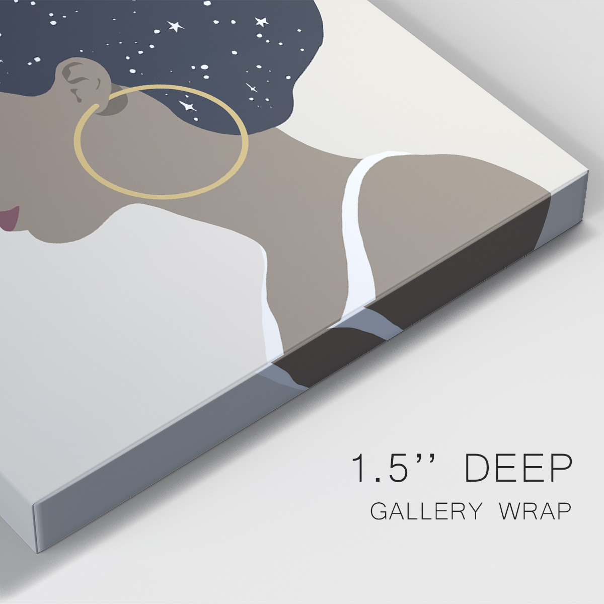 Heavenly Hair I Premium Gallery Wrapped Canvas - Ready to Hang