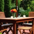 thumbnail image 2 of MasteelfCA 2 Sets of Convenient Table Umbrella Rings with Caps Sunshade Hole Rings for Outdoor, 2 of 8