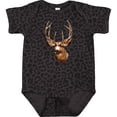 thumbnail image 3 of Inktastic Deer Head Hunter Boys or Girls Baby Bodysuit, 3 of 5