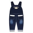 thumbnail image 2 of KIDSCOOL SPACE Baby Cotton 3D Cartoon Soft Knitted Jeans Overalls, 2 of 5