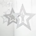 thumbnail image 5 of Cheerland Glitter Silver Star Garlands 3D Star Hanging Decorations, 6.6 ft, 5 of 5