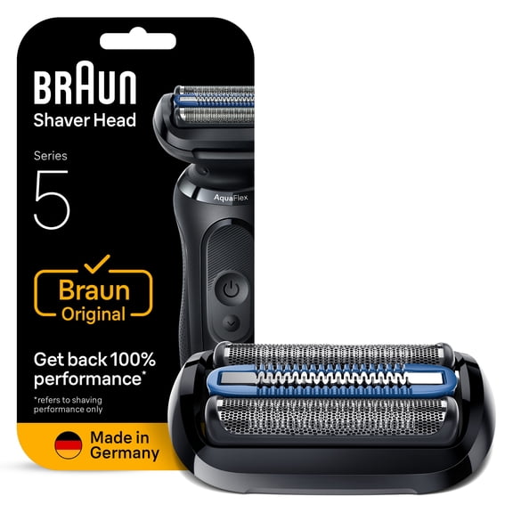 Braun Series 5 Electric Shaver Replacement Head, 54B, Black, 1 ct