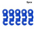 thumbnail image 1 of Outdoor Tent Plastic Buckle Aluminum S-type Sturdy Rope Wind Buckles,./, 1 of 8