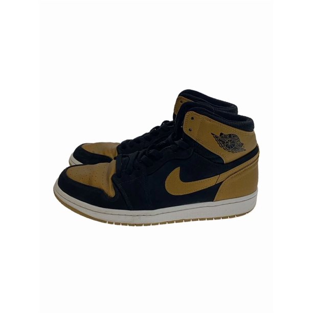 N I-K-E A i r-Jor-dan 1 Retro High A i r-Jor-dan Retro High Black 332550 02 Ihp77