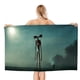 thumbnail image 1 of Siren Head (2) Toalla de playa de secado rápido con diseño temático, regalo para mujeres y niñas, ideal para cumpleaños, fans, amantes de la música, uso en la playa o al aire libre,78*180cm, 1 of 6