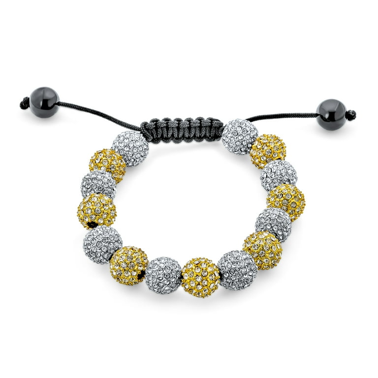 Crystal ball bracelet clearance