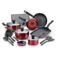 thumbnail image 1 of Batería de Cocina T-Fal 16 piezas  Culinaire Roja, 1 of 4