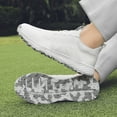 thumbnail image 3 of SKIUHS Men's Lightweight Golf Shoes - Sleek Minimalist, Breathable Mesh & Spikeless Sole: Traction & Comfort for Courses, 3 of 6