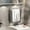 Gray, variant on Transparent Inverted Face Towel Tissue Box Wall-Mounted for Kitchen Bathroom Toilet Storage Dispenser