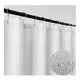 thumbnail image 2 of Cortina De Baño De Tela 180 cm x 180 cm Impermeable blanco, 2 of 5