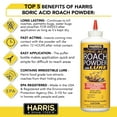 Harris Products Group Boric Acid Indoor Roach Killer with Applicator