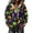Green #43, variant on WULMLEO Hoodies for Women Corduroy Quarter Zip Drawstring Hooded Long Sleeve Skeleton Tops Halloween Printed Fall Hoodie Oversized Spooky Sweatshirts with Big Pocket Purple M