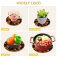 thumbnail image 5 of Lions Trivet Mats Pot Holders Cotton Woven Non-Slip Heat Resistant for Hot Pots Pans Pats for Cooking Baking Set of 2, 5 of 7