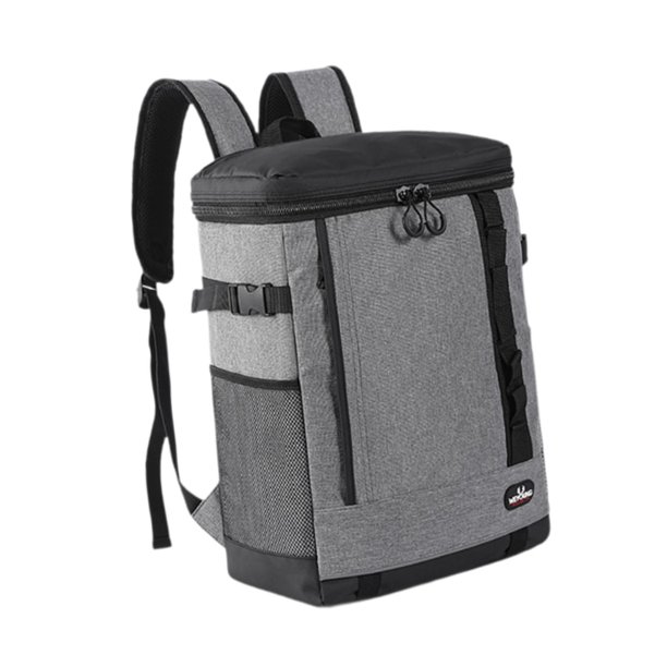Mochila más fresca Mochila para adultos Enfriador de playa para excursiones de un día en Senderismo Pesca Gris