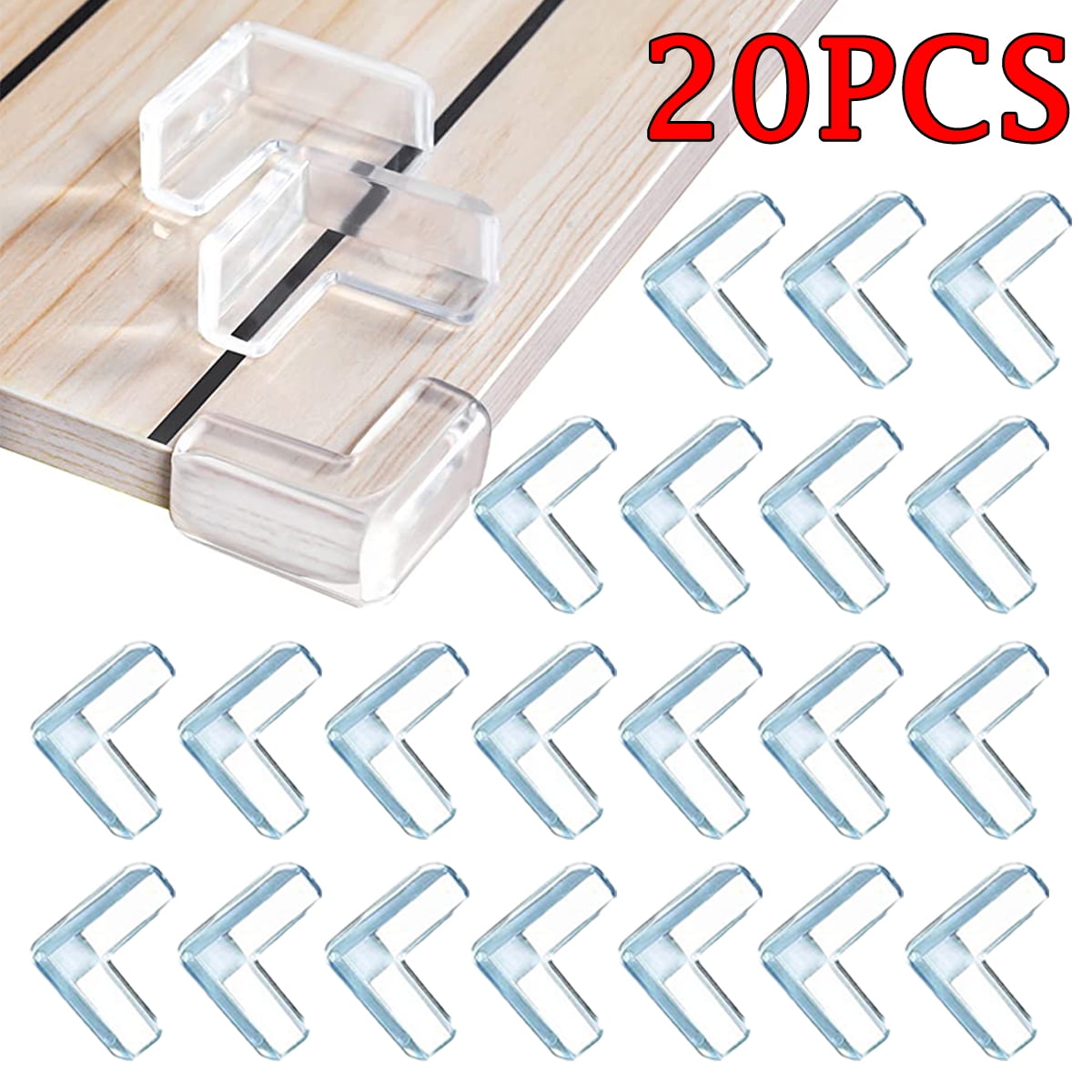 1 Roll Silicone Clear Table Corner Protector Cushion Edge Strip Baby Safety Tool 
