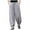 Gray, variant on Plebaso Men's Big and Tall Casual Pants Drawstring Elastic Waist Baggy Outdoor Trousers with Pockets