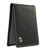 Multi Card Minimalist Slim Bifold Leather Men Travel Wallet Pocket Holder, Best Mens Wallets for Cash, ID, Credit Cards