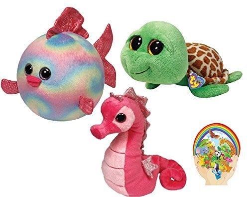 rainbow fish beanie baby