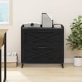 thumbnail image 7 of Conate 2 Drawer Farmhouse File Cabinet, Lateral Filing Cabinet with Charging Station for Home Office, Letter / Legal / A4 Size Hanging Files, 7 of 7