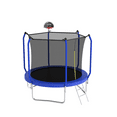 thumbnail image 6 of Yoneston 8FT Outdoor Trampoline with Basketball Hoop, 880LBS Heavy Duty Reinforced Trampoline with Safety Enclosure Net and Ladder for Kids Teens Adults, Blue, 6 of 10