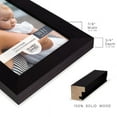 thumbnail image 3 of Grooved 3.5 in. x 5 in. Black Picture Frame (Set of 2), 3 of 8