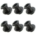 thumbnail image 2 of 6 Pieces Tuning Peg Bushing Washer Pin Washer Bearing For Electric / Wood / Acoustic Guitar - Black, x 10mm, 2 of 5