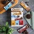 thumbnail image 5 of Quest Protein Bar Variety Pack (Chocolate Chip Cookie Dough, Cookies & Cream, Chocolate Brownie) - Gluten Free, 14 Ct. (2 Lbs. Total), 5 of 6
