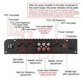 thumbnail image 4 of 7900W Car Home Audio Power HIFI Amplifier 4 Channel 12V Car Digital Amplifer Car Audio Amplifier For Cars Amplifier Subwoofer ,Scalable Fun, 4 of 6