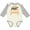 Natural and Heather, variant on Inktastic Wyoming Vacation Bear Silhouette Boys or Girls Long Sleeve Baby Bodysuit