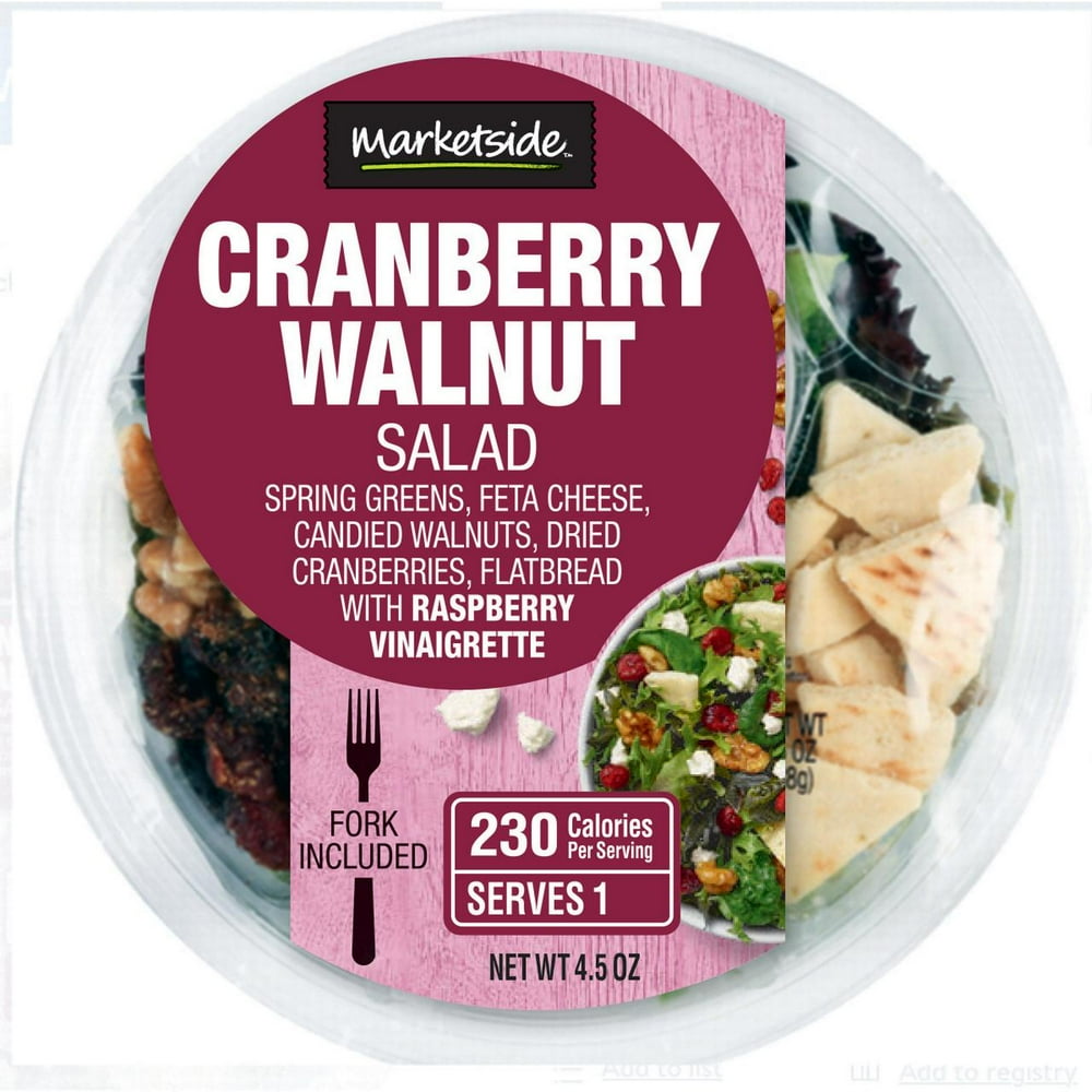 Marketside Cranberry Walnut Salad, 4.5 oz