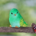 thumbnail image 3 of 8Pcs Artificial Feather Birds Cartoon Small Ornament Fake Simulation Miniature Animal Figurines Wedding Birthday, 3 of 8
