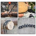 thumbnail image 4 of Christmas Gifts Clearance! SHENGXINY Msyuusr Pocket Chainsaw 25.6 Inch Survival Saw With Handles, Pocket Rope Saw Portable Folding Hand Chain Saw With Bag For Outdoor Survival Camping Hunting Tree, 4 of 8