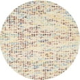 thumbnail image 1 of Ahgly Company Indoor Round Contemporary Light French Beige Brown Solid Area Rugs, 8' Round, 1 of 6