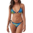 thumbnail image 1 of Disketp Submarine And Landscape print Women's Two Piece Bikini Swimsuit Sexy bikini Halter String Triangle Bikini Sets, 1 of 6