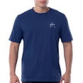 thumbnail image 2 of Guy Harvey Mens Twin Sails Short Sleeve T-Shirt Large Blue, 2 of 4