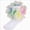 White * Socks, variant on Big Ruffle Ankle Socks Baby Kids Double Lace Turn Cuff Sock for Girls Cute Frilly Dress Socks 0-6 Months 6-12 Months 2T 3T 4T 5T 6T 7T 8T 9T 10T Kids