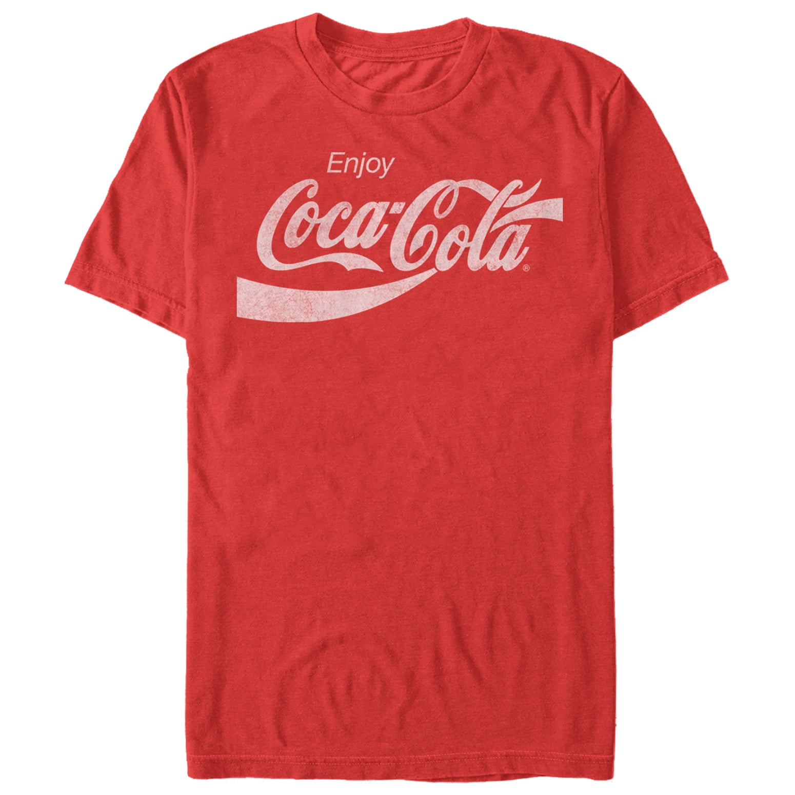 at opfinde Berygtet Forbindelse Men's Coca Cola Enjoy Logo T-Shirt - Walmart.com