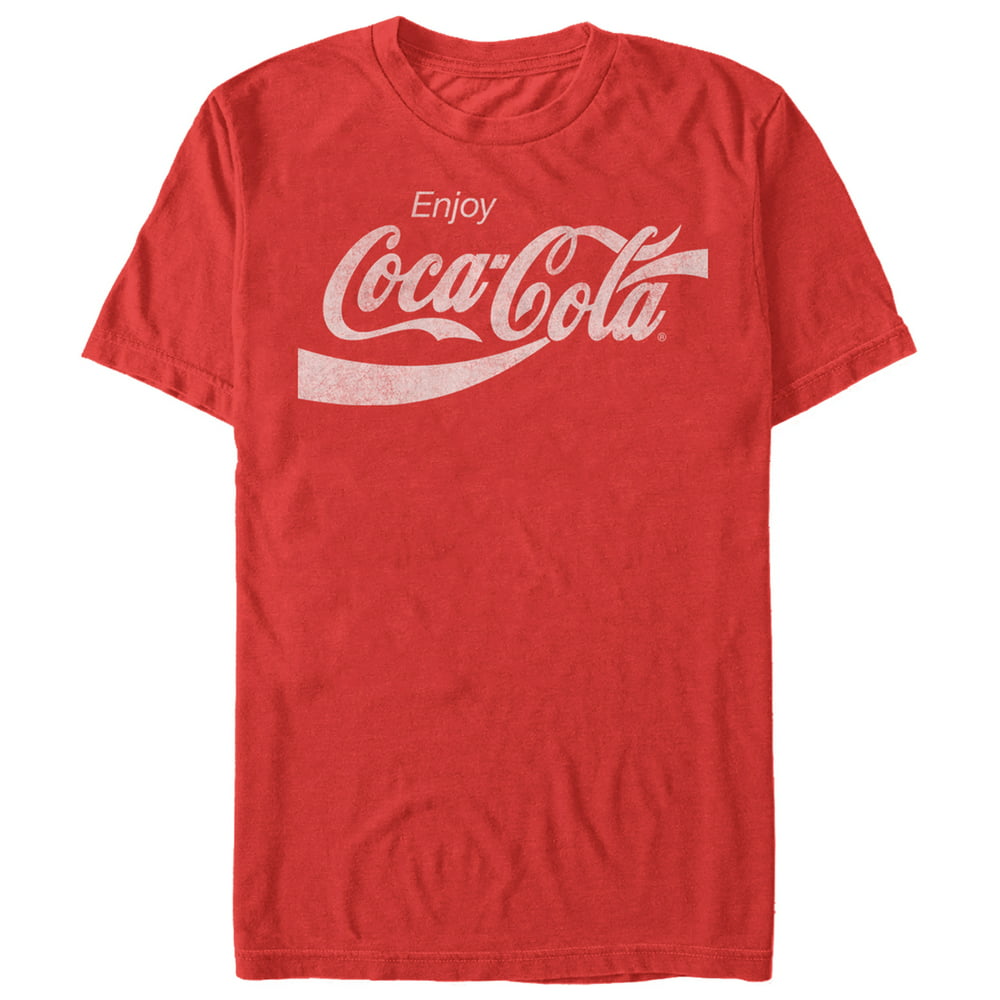 Coca-Cola - Men's Coca Cola Enjoy Logo T-Shirt - Walmart.com - Walmart.com