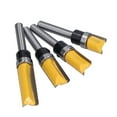 thumbnail image 4 of Flush Trim Router Bit, Straight Bits Milling 1/4in Shank  For Plywood For Wood For Light Work, 4 of 8