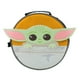 thumbnail image 1 of Lonchera Escolar Forma Circular, Disney Star Wars, Grogu Baby Yoda, The Mandalorian, 1 of 6