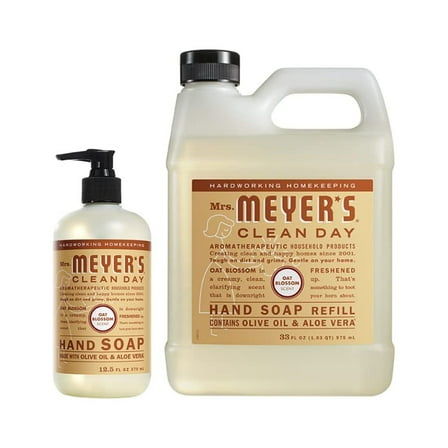 Mrs. Meyer's Liquid Hand Soap Variety, 1 Oat Blossom, 1 Oat Blossom Hand Soap, 1 CT