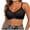 A-Black#54, variant on Women's Spaghetti Strap Push Up Bra Scalloped Seamless Wireless Bralette Anti-sagging T Shirt Bras Everyday Smoothing Soft Bra Gray L