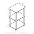 thumbnail image 1 of Furinno Turn-N-Tube 2 Space Shelf, Walnutbrown, 1 of 3