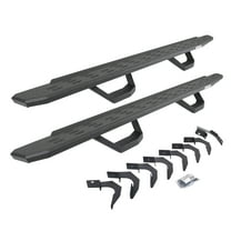 Go Rhino 6962358020T RB30 Running Boards with Mounting Brackets, 2 Pairs Drop Steps Kit For Chevrolet 15-24 Colorado, GMC 15-24 Canyon (Crew Cab Pickup)