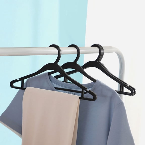 ETEREAUTY 20Pcs Plastic Small Clothes Hangers Assorted Colors Non Slip Coat Hanging Tool for Closet
