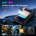 thumbnail image 3 of Cámara Endoscópica AukonVee 4.3" IPS HD Impermeable Cable Flexible 5 m, 3 of 9
