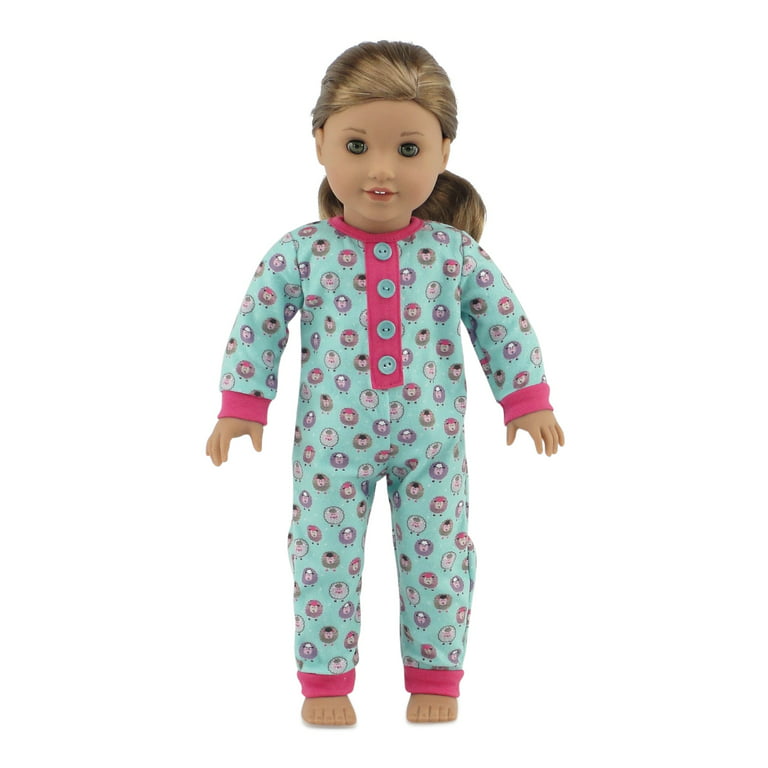 Emily Rose 18 Inch Doll PJs Pajamas Clothes